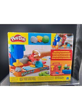 Play-Doh Stamp & Saw Tool Bench Playset With 5 Colors